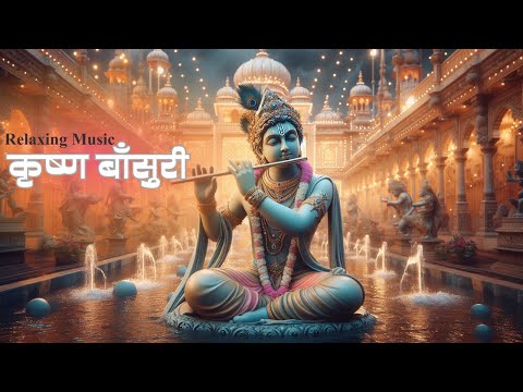 Krishna Flute Music || Relaxing Music , Deep Meditation Music Relax Mind Body