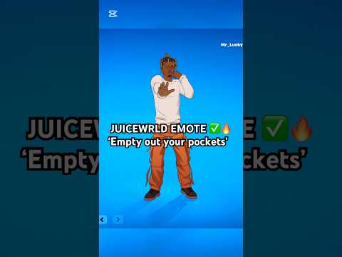 W Emote🔥#fortnite #juicewrld #999 #fortniteitemshop #dance #fortnitenews #viralvideo #fyp #mrlucky