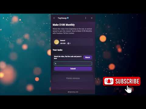 Make $10K Monthly | Tapswap Code |How to Make $10K Monthly with Faceless TikTok Content