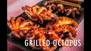 Grilled Octopus with Spicy Sauce