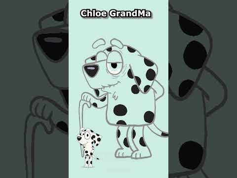 Chloe GrandMa | Bluey #shorts #shortsfeed #shorts