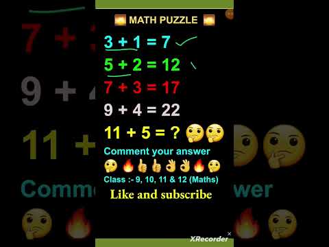 Math puzzle || mental ability question || Math shorts #shorts #ytshorts #youtubeshorts