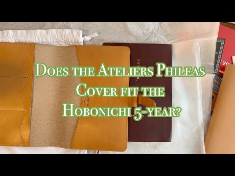 Will the Ateliers Phileas Yokohama Leather A5 Notebook Cover fit the Hobonichi 5-Year Techo?