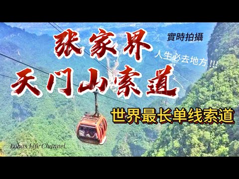 (中文字幕)  人生必去必試 | 天門山索道 | 世界最長的單線索道|  話走就走 -  收工深圳去翌朝到湖南都仲得 l 教大家點去無難度