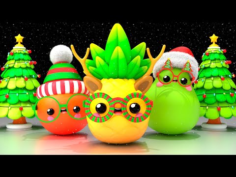 🎄Dancing Fruit in Christmas! 🎅🔴 24/7 Live Stream - Happy Holidays!