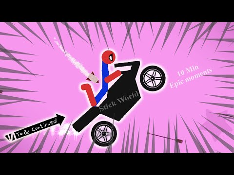 10 Min Best falls | Stickman Dismounting funny and epic moments | Like a boss compilation #668