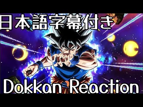 ドッカンバトル LR 身勝手の極意(兆) リアクション Dokkan LR UI Goku(sigh) Reaction