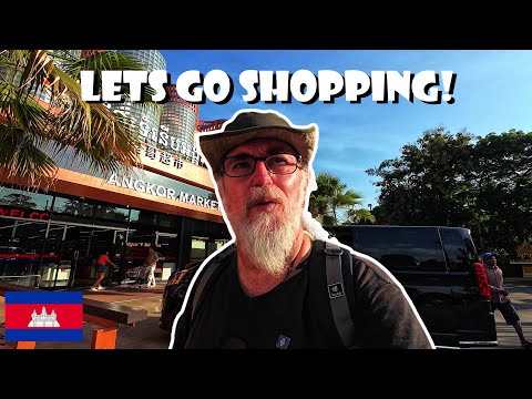 Vlog - E211- "A Full Shopping Tour of Angkor Market II "  🇰🇭  Siem Reap