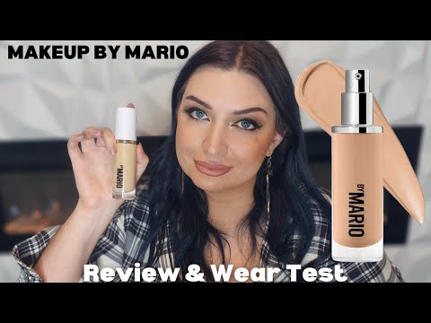 Makeup By Mario SurrealSkin Liquid Foundation Review Oily Skin Wear Test