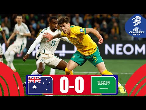 Dramatic finish in Melbourne! | Australia - Saudi Arabia | Highlights #AsianQualifiers - Road To 26