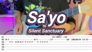 Sa'yo |©Silent Sanctuary |【Guitar Cover】with TABS