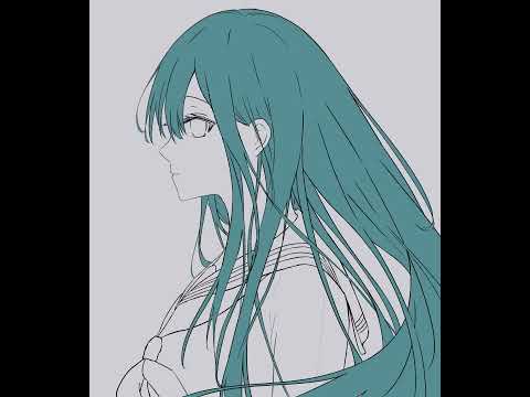 Kanade Yoisaki Timelapse #pjsk #timelapse #animeart