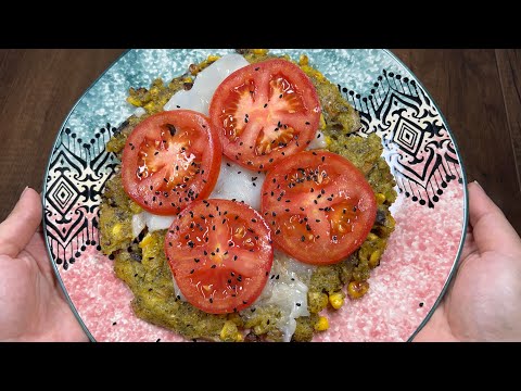 Breakfast with mushrooms and corn| vegetarian | diet and gluten-free bread 🍞🌽