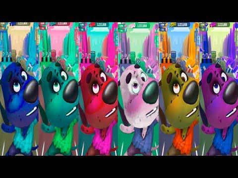 Colors Reaction Talking Tom Gold Run New Update Halloween 2024  Candy Side world ZOMBIE BEN Gameplay