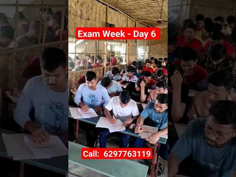 Exam Week Day - 6