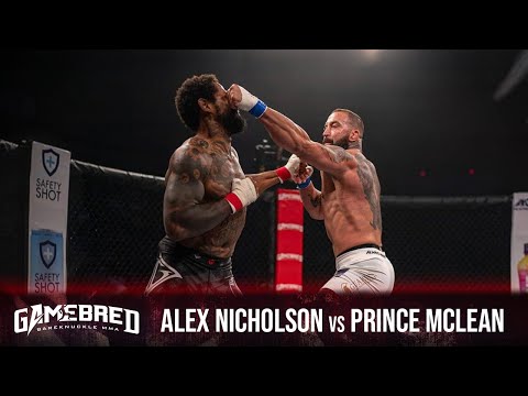 ''I AM THE KING OF VIOLENCE!" - Alex Nicholson vs Prince McLean (Gamebred Bareknuckle MMA)