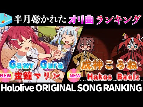 【pirate shark】半月で一番聴かれたオリ曲は？ホロライブオリ曲ランキング 30 most viewed song in half month 2023/11/14～11/28【ホロライブ】