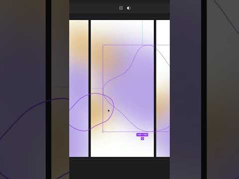 Animated mesh gradient in Figma #shorts