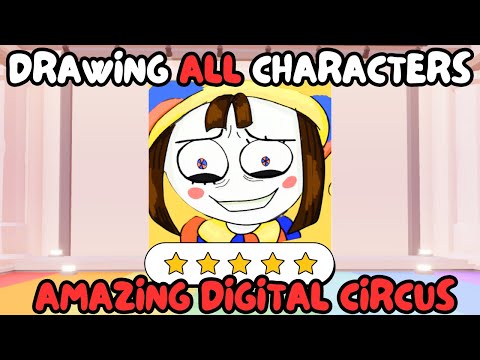 The Amazing Digital Circus! SPEED DRAW, SPRAY PAINT, DRAW A BLANK AND MORE