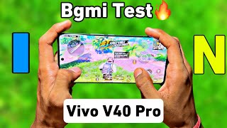 Vivo V40 Pro BGMI Test🔥 || Open4gaming