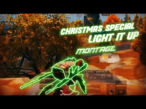 CHRISTMAS SPECIAL 🎄– Light IT Up ⚡// pubg montage ⚡//Best Low End Device Player ⚡// Five Finger Clow