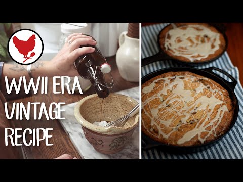 Homemade Coffee Cake | Vintage Recipe | Baking