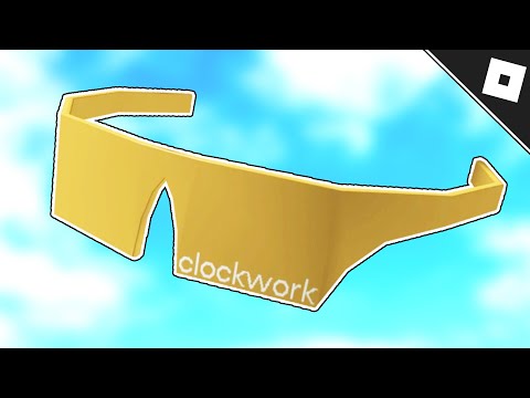 How to get CLOCKWORK'S GOLDEN SHADES (NOT FREE!!! VERY EXPENSIVE!!! OMG!!!) | Roblox