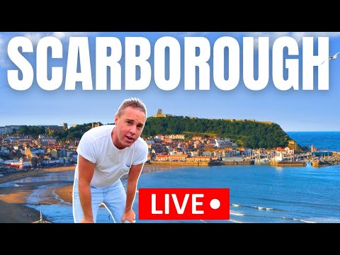 🔴 Scarborough LIVE - Seafront Evening Tour