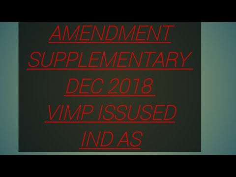 VIMP for DEC 2018 INTER & FINAL