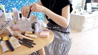 主婦一日｜MUJI、宜得利生活購入品／百歲醫生？親密育兒？／浴室收納（鏡櫃）／全職家庭主婦的一日家務｜@meiathomevlog