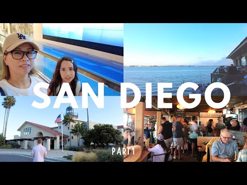 SAN DIEGO Vlog Part 1 - 2024 July - 人気のレストランで美味しいメキシカンとシーフード (#214)