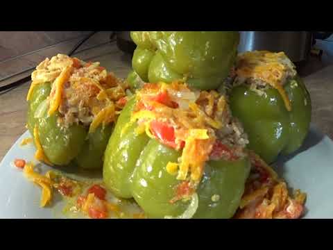 The most delicious recipe for stuffed peppers.