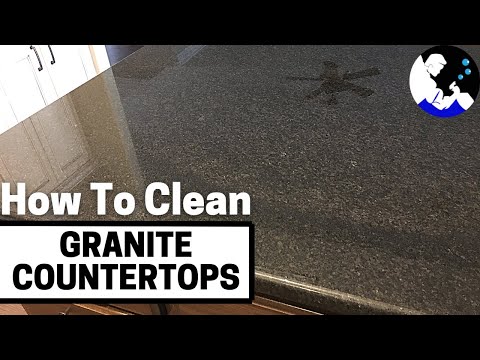 How to Clean Granite Countertops and Remove Stains!