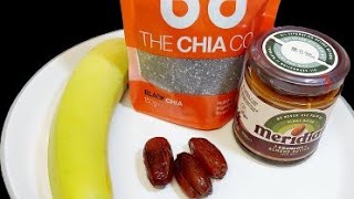 HOW TO MAKE DATES & BANANA SMOOTHIE|| #Trendyvideo #shorts #RAMADANspecial