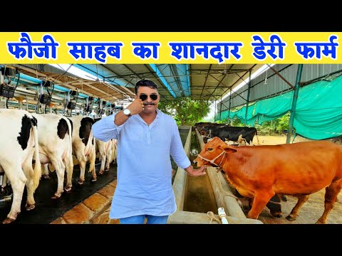 रिटायर होने के बाद फौजी साहब ने शुरू की 50 गाय का डेरी फार्म | Cow farming in india | Dairy farming