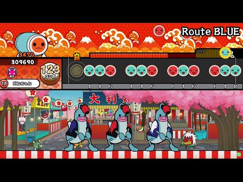 【太鼓創作譜面】Route BLUE / 中島由貴