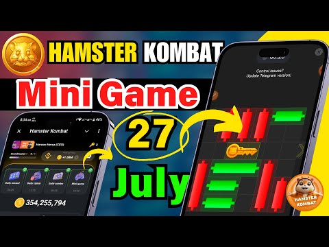 Hamster Komabt Mini Game 27 July | Hamster Kombat Mini Game