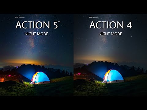 DJI OSMO ACTION 5 Pro VS DJI OSMO ACTION 4 | NIGHT MODE | Camera Test