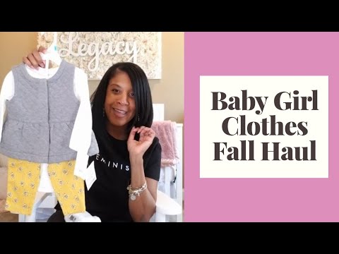 Baby Girl Clothes Fall Haul