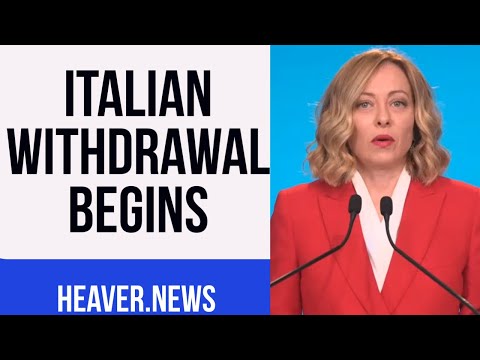 Italy Begins Astonishing WITHDRAWAL