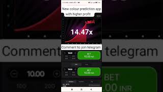 New colour prediction app with higher profit #colorpredictiongame