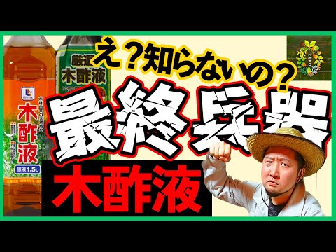 虫よけ・猫よけ・土壌改良にも！木酢液の使い方教えます【ガーデニング】【園芸】【家庭菜園】