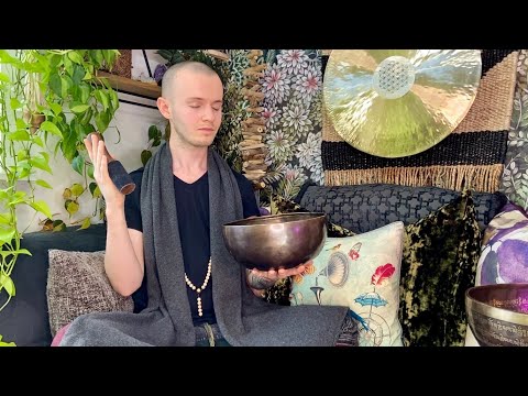 Channeling Meditation - Ancestral Healing Music For Peace & Awakening - Gong, Voice & Singing Bowls