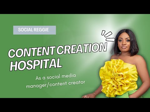 Some of my works as a social media manager and content creator for a hospital