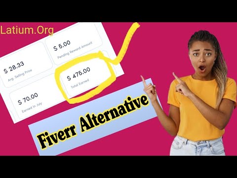 Latium how to earn || Latium freelancing || Fiverr Alternative