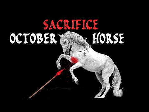 🐎 Sacrifice of the October Horse, October 15 (EQUUS OCTOBER Id.Oct.), Pagan Ritual Ancient Rome 🐎