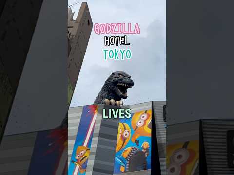 The GODZILLA Hotel in Japan