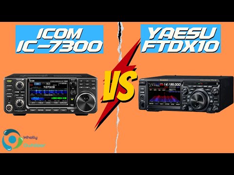 Icom IC-7300 vs Yaesu FTDX-10! Which Wins?