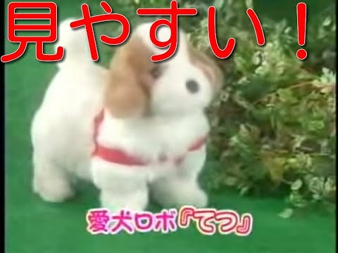 忙しい人のための愛犬ロボてつのCM