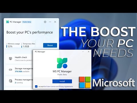 Microsoft PC Manager - A FREE Way to Speed Up and Clean Up your PC